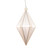 VIC-MC212343D - 5.5" Oat Matte Finial Ornament, 4-Pack - Vickerman