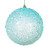 VIC-MC250832W - 6" Baby Blue Iridescent Bead Ball, 2-Pack - Vickerman