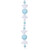 VIC-MC254644 - 6' Seafoam Green Icy Sugar Candy Garland - Vickerman