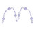 VIC-MC254686 - 6' Lavender Icy Sugar Candy Garland - Vickerman