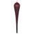 VIC-MT195165D - 15.75" Burgundy Glitter Drop Ornament, 2-Pack - Vickerman