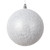 VIC-MT220307W - 4.75" Silver Matte Snow Ornament, 4-Pack - Vickerman