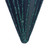 VIC-MT224374 - 6" Matte Midnight Green Cone, 3-Pack - Vickerman
