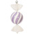 VIC-MT227766 - 13" Pastel Lavender Round Swirl Candy - Vickerman