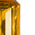 VIC-MT233008 - 8" Gold Rectangle Jewel Glitter Ornament, 2-Pack - Vickerman