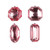 VIC-MT233277 - 4-5" Baby Pink Jewel Glitter Assorted, 4-Pack - Vickerman