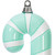 VIC-MT251827W - 18" Aqua Enamel Candy Cane - Vickerman