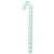 VIC-MT252227W - 36" Aqua Enamel Candy Cane - Vickerman