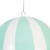 VIC-MT252427W - 23.6" Aqua Enamel Round Lollipop - Vickerman