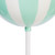 VIC-MT252427W - 23.6" Aqua Enamel Round Lollipop - Vickerman