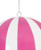 VIC-MT252459W - 23.6" Hot Pink Enamel Round Lollipop - Vickerman