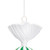 VIC-MT253004W - 7" Green Swirl Enamel Candy Assort, 3-Pack - Vickerman