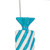 VIC-MT253252W - 4" Light Blue Swirl Enamel Candy As, 6-Pack - Vickerman