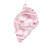 VIC-MT256079W - 10" Pink Conch Shell Glitter Ornament - Vickerman