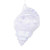 VIC-MT256086W - 10" Purple Conch Shell Glitter Ornament - Vickerman