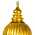 VIC-MT257208UV - 35" Gold UV Candy Stripe Finial - Vickerman