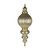 VIC-MT257238UV - 35" Champagne UV Candy Stripe Finial - Vickerman