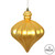 VIC-N175837D - 6" Honey Gold Matte Onion Drop, 4-Pack - Vickerman