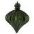 VIC-N175864D - 6" Moss Green Matte Onion Drop, 4-Pack - Vickerman