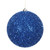 VIC-N178202D - 6" Blue Tinsel Ball, 2-Pack - Vickerman