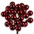 VIC-N180103 - 1" x 24pc Red Shiny Ball Pick, 2-Pack - Vickerman