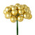 VIC-N180108 - 1" x 24pc Gold Shiny Ball Pick, 2-Pack - Vickerman