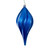 VIC-N189502DCV - 8" Blue Candy Swirl Drop Drilled UV, 3-Pack - Vickerman