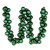 VIC-N191224 - 6' Emerald Assorted Ornament Ball Garland - Vickerman