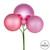 VIC-N193079 - 18" Pink Ornament Pick, 4-Pack - Vickerman