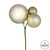 VIC-N193138 - 18" Champagne Ornament Pick, 3-Pack - Vickerman