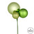 VIC-N193154 - 18" Celadon Ornament Pick, 3-Pack - Vickerman
