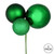 VIC-N193204 - 18" Green Ornament Pick, 2-Pack - Vickerman