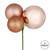 VIC-N193258 - 18" Rose Gold Ornament Pick, 2-Pack - Vickerman