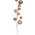 VIC-N222738 - 10' Champagne Branch Ball Garland - Vickerman