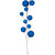 VIC-N222802 - 10' Blue Pearl Branch Ball Garland - Vickerman