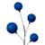 VIC-N222802 - 10' Blue Pearl Branch Ball Garland - Vickerman
