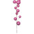 VIC-N222879 - 10' Pink Pearl Branch Ball Garland - Vickerman