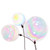 VIC-N240100 - 6' Iridescent Ball Branch Garland - Vickerman