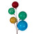 VIC-N240194 - 6' Multi Ball Branch Garland - Vickerman