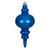 VIC-N241302DCV - 13" Blue Candy Glitter Finial UV - Vickerman