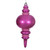 VIC-N241345DCV - 13" Mauve Candy Glitter Finial UV - Vickerman