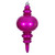 VIC-N241370DCV - 13" Fuchsia Candy Glitter Finial UV - Vickerman
