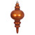 VIC-N241388DCV - 13" Copper Candy Glitter Finial UV - Vickerman