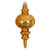 VIC-N241530D - 13" Antique Gold Mercury Finial - Vickerman