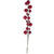 VIC-N250103 - 6' Red Matte Shiny Pearl Ball Garland 1-2" - Vickerman
