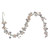 VIC-N250143 - 6' Oat Matte Shiny Pearl Ball Garland 1-2" - Vickerman