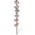 VIC-N250158 - 6' Rose Gold MT Shiny Pearl Ball Garland 1-2" - Vickerman