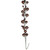 VIC-N250176 - 6' Mocha Matt Shiny Pearl Ball Garland 1-2" - Vickerman