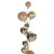 VIC-N250338 - 10' Champagne MT Sh Pearl Ball Garland 2-4" - Vickerman