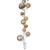 VIC-N250338 - 10' Champagne MT Sh Pearl Ball Garland 2-4" - Vickerman